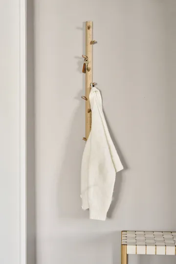 Allsarp vertikal knagerække 9 kroge - Eg - 1898