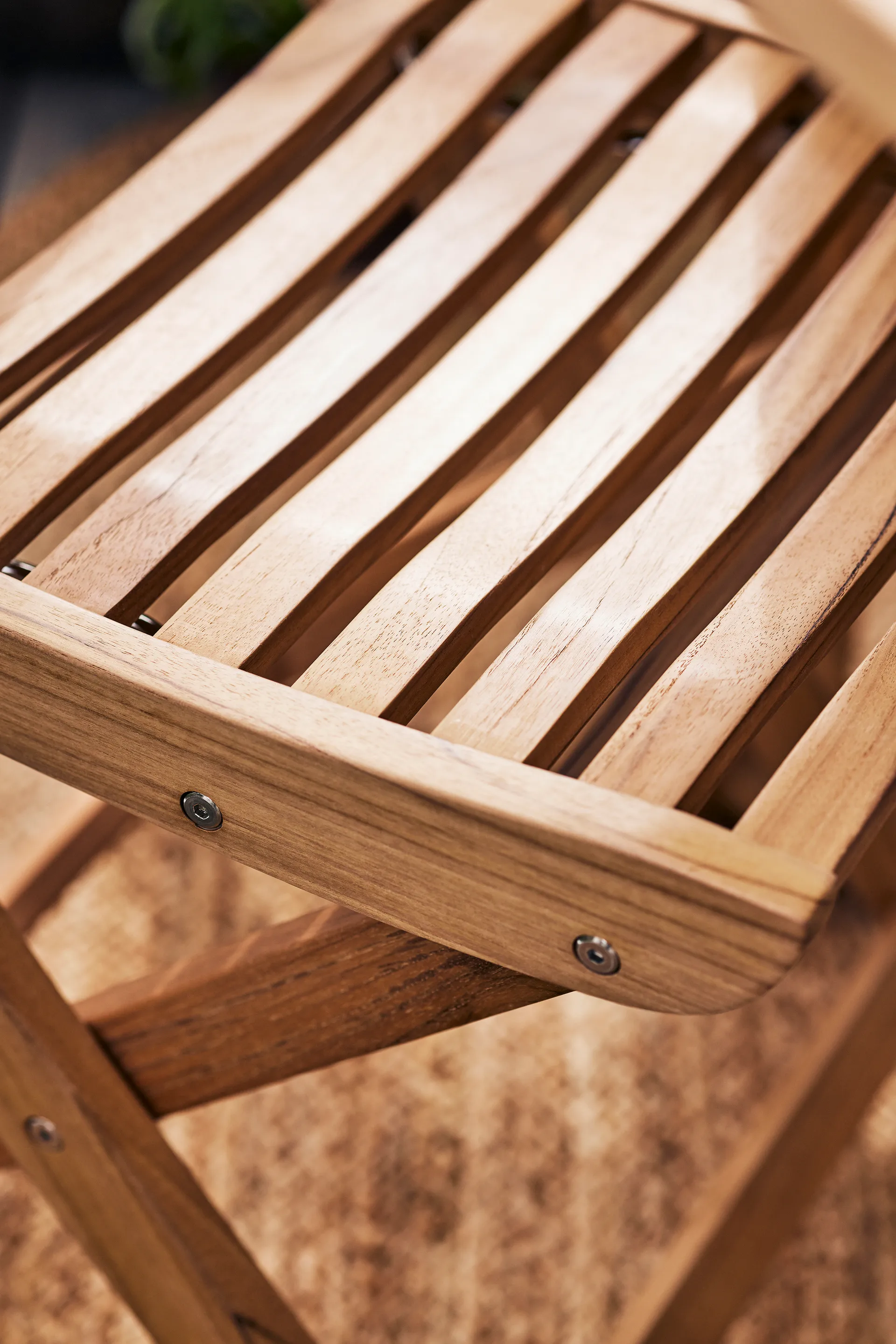 Aneboda klapstol, Teak 1898