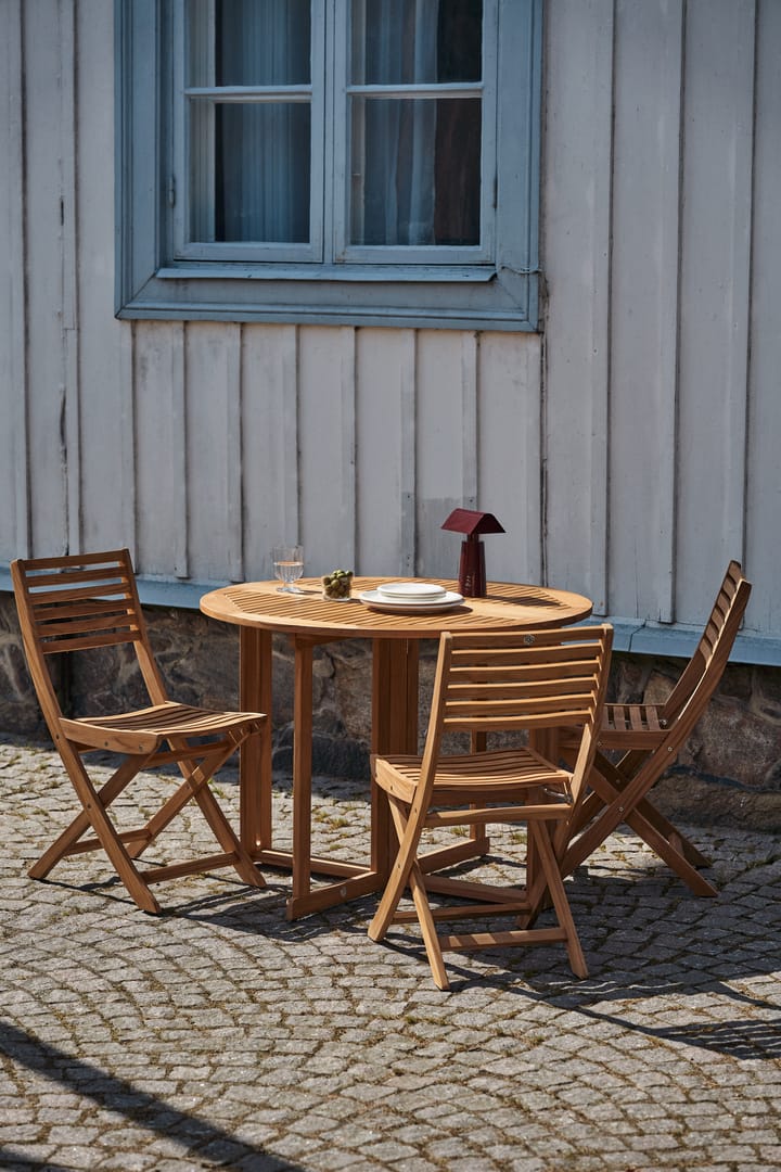 Aneboda klapstol, Teak 1898