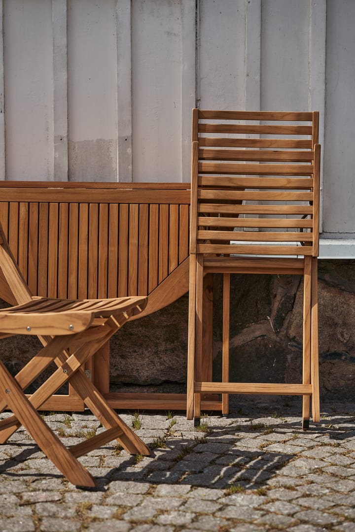 Aneboda klapstol, Teak 1898