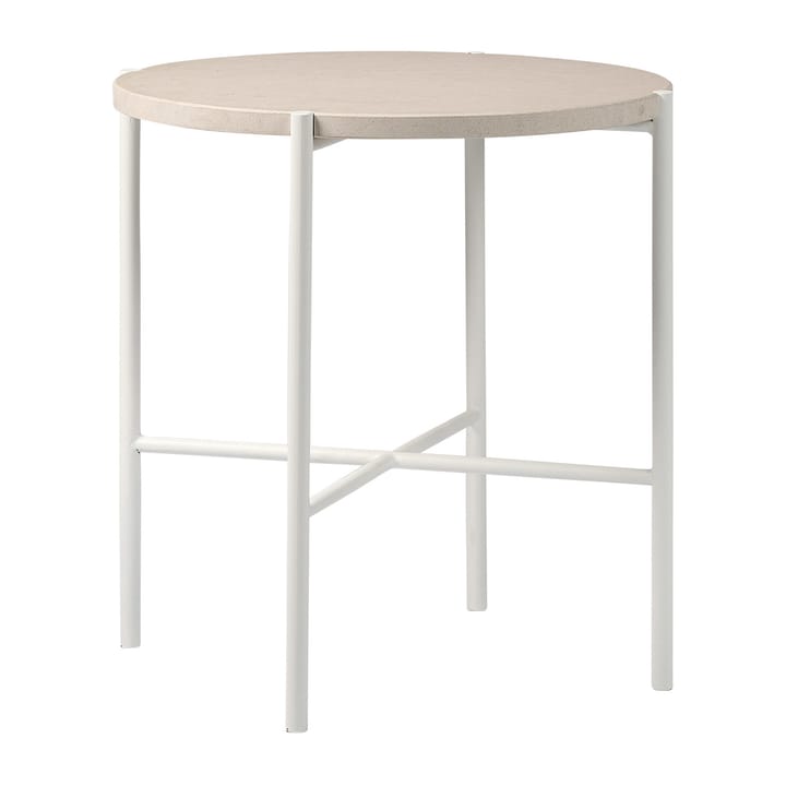 Aplaryd sidebord Ø45 cm - Beige kalksten - 1898
