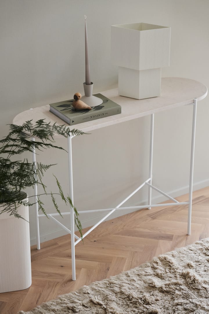 Aplaryd sidebord højt - Beige kalksten - 1898