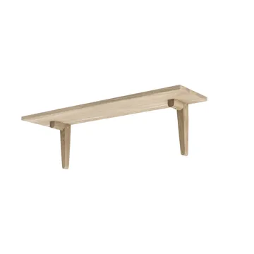 Bäckebo konsolhylde - Eg, 80x30x20 cm - 1898
