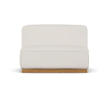 Bergsdal 1,5-personers lænestol - Caleido beige 9600-Egebedset ask, 1,5-pers. - 1898