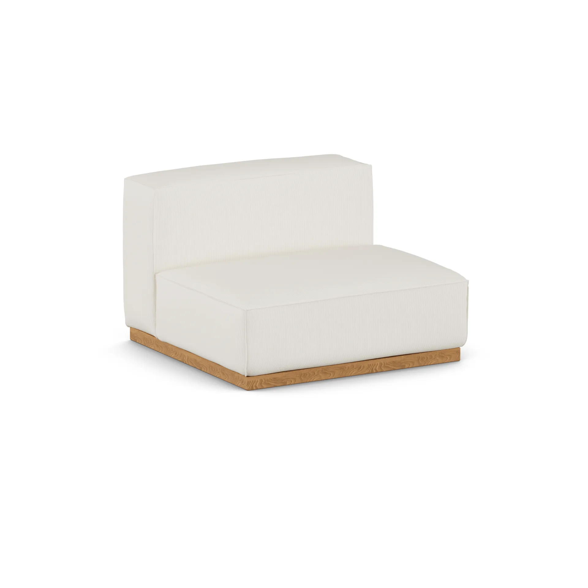 Bergsdal 1,5-personers lænestol, Jump offwhite 1954-Egebedset ask, 1,5-pers. 1898