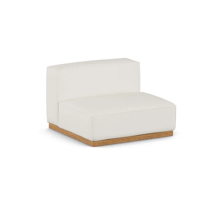 Bergsdal 1,5-personers lænestol - Jump offwhite 1954-Egebedset ask, 1,5-pers. - 1898