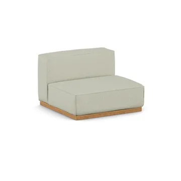 Bergsdal 1,5-personers lænestol - Luisa beige 3981-Egebedset ask, 1,5-pers. - 1898