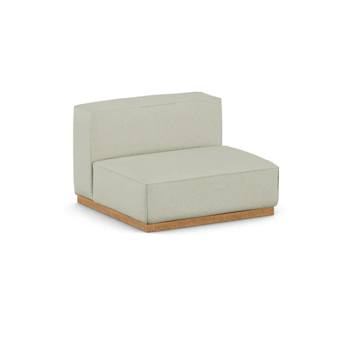 Bergsdal 1,5-personers lænestol - Luisa beige 3981-Egebedset ask, 1,5-pers. - 1898