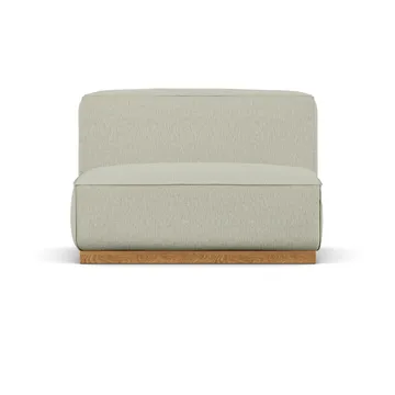 Bergsdal 1,5-personers lænestol - Luisa beige 3981-Egebedset ask, 1,5-pers. - 1898