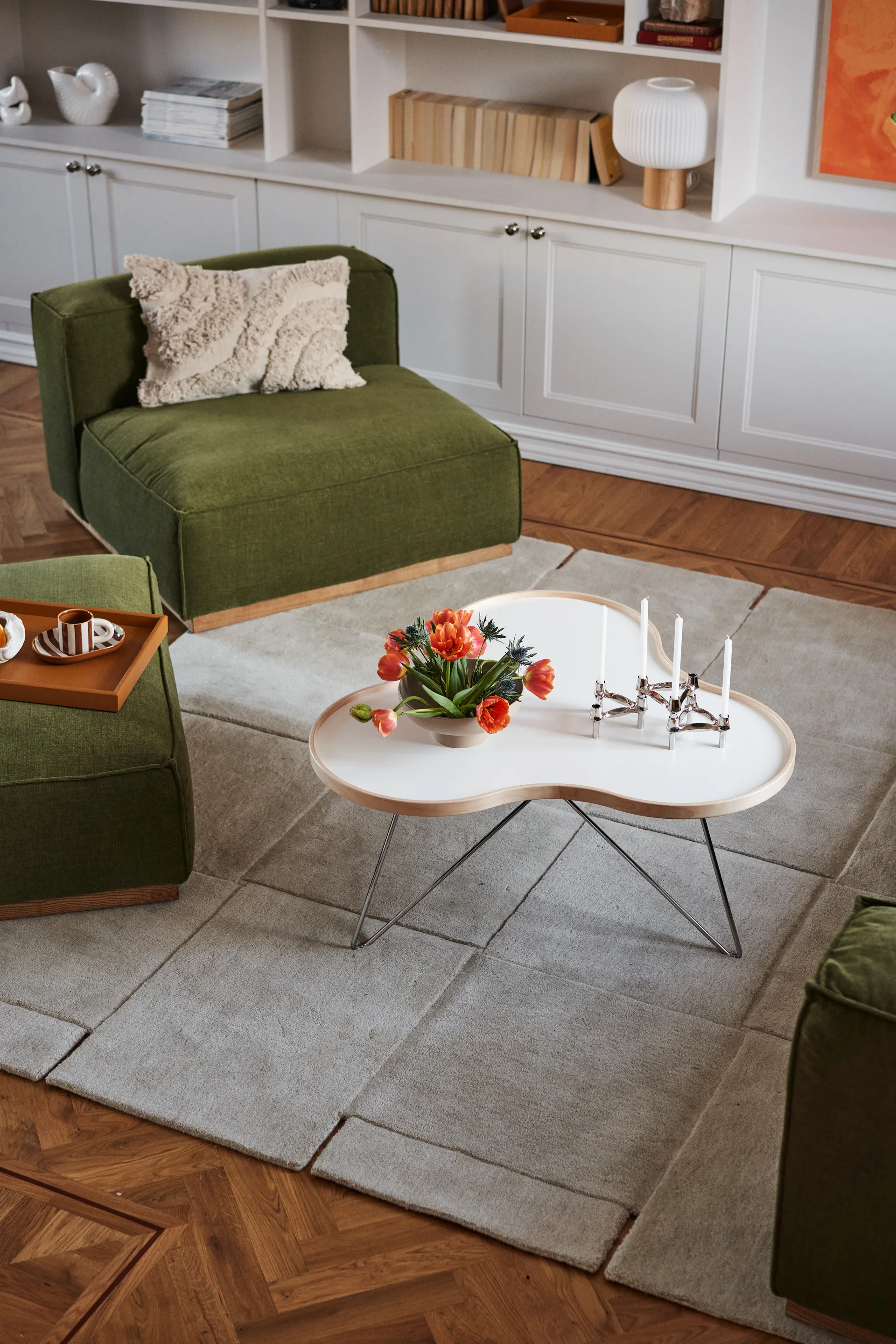 Bergsdal 1,5-personers lænestol, Luisa green 1898