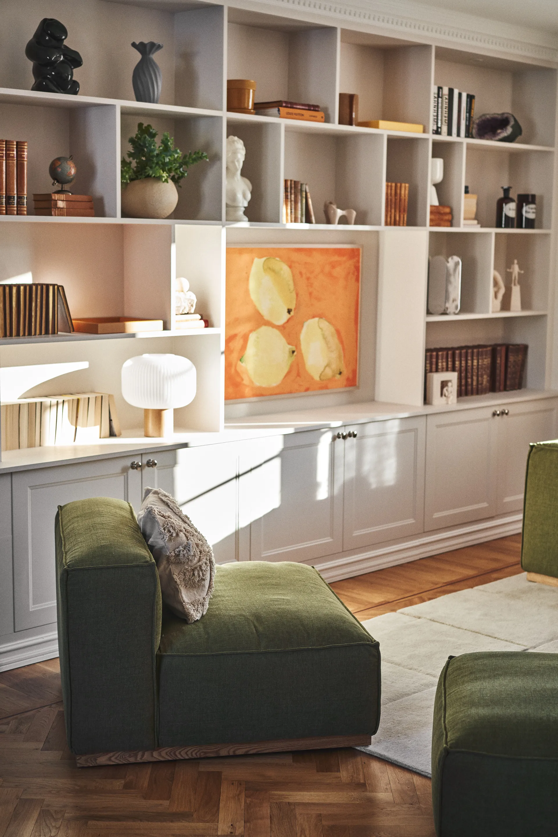 Bergsdal 1,5-personers lænestol, Luisa green 1898