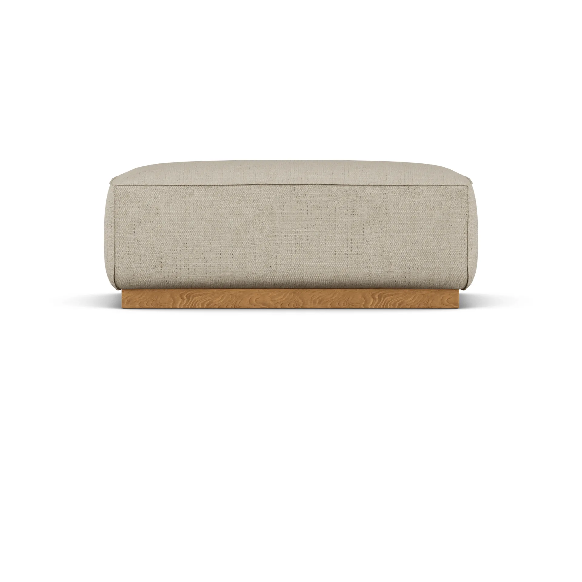 Bergsdal fodskammel, Bern beige 0341-Egebedset ask 1898