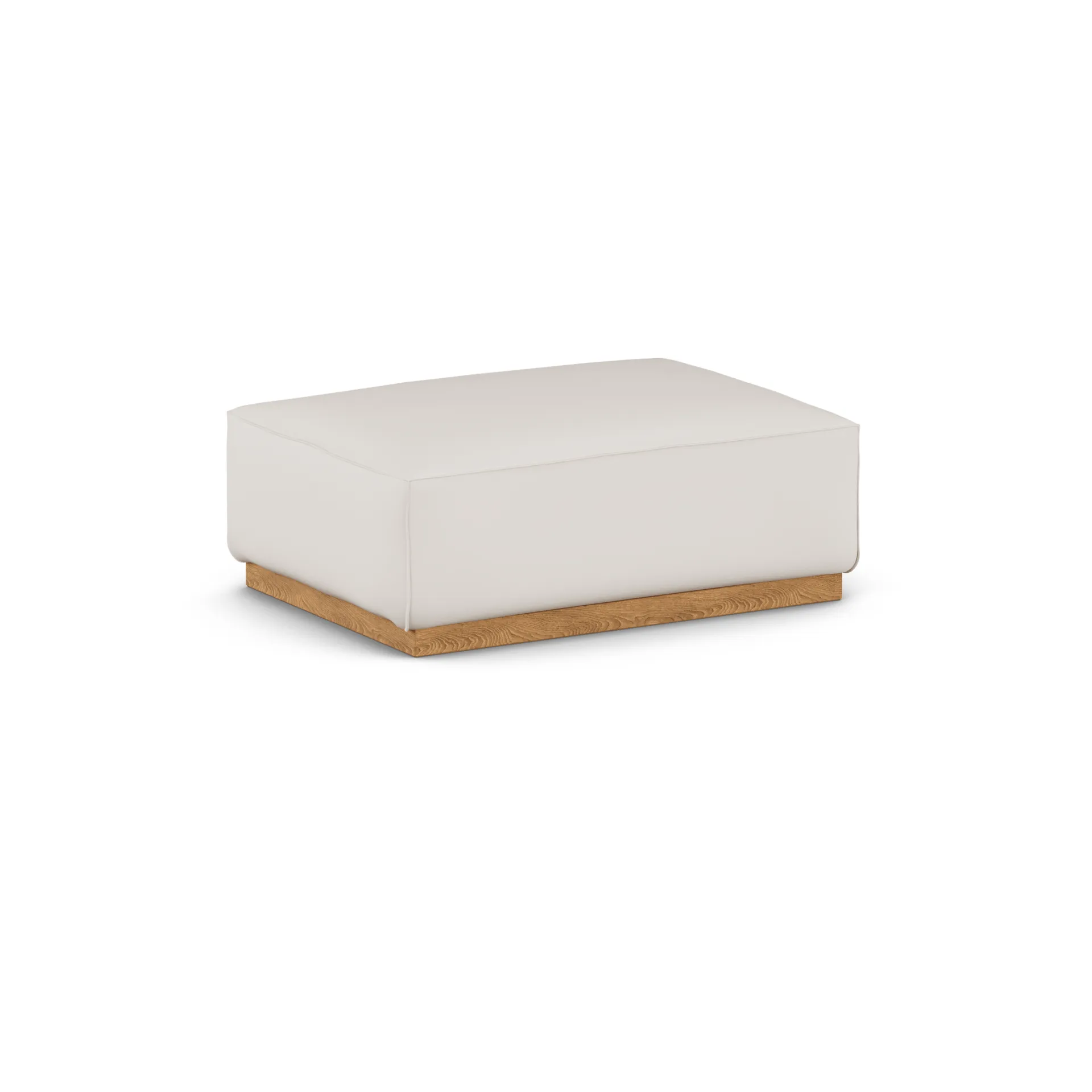 Bergsdal fodskammel, Caleido beige 9600-Egebedset ask 1898