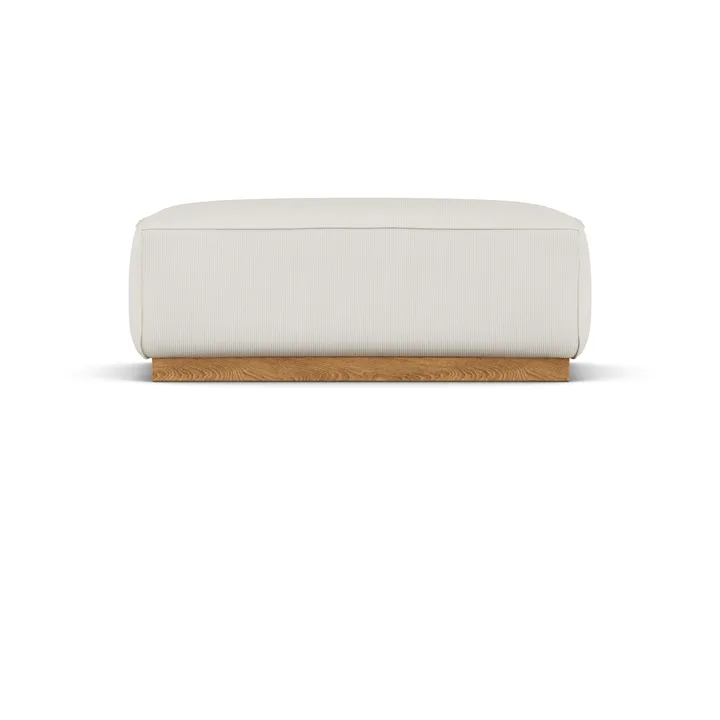 Bergsdal fodskammel - Jump offwhite 1954-Egebedset ask - 1898