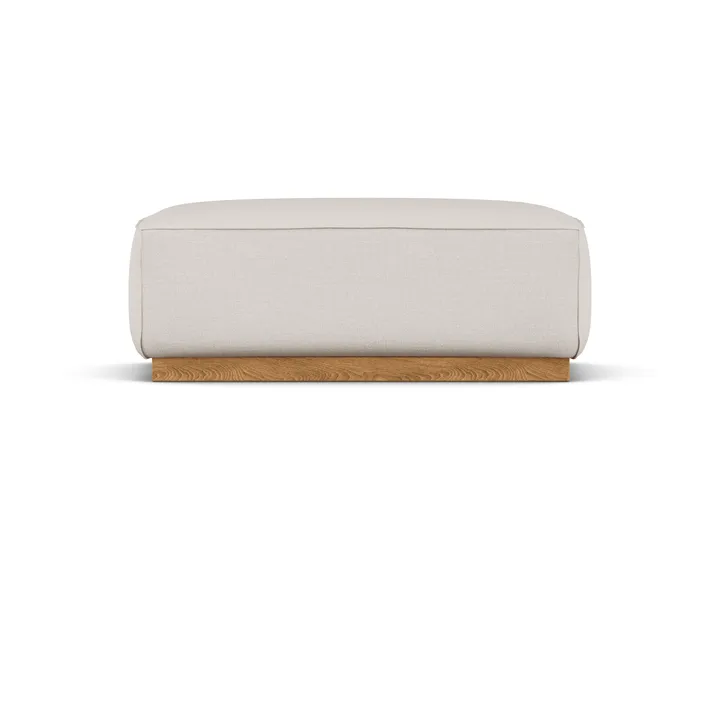 Bergsdal fodskammel - Same Off White 6671-egebejset - 1898