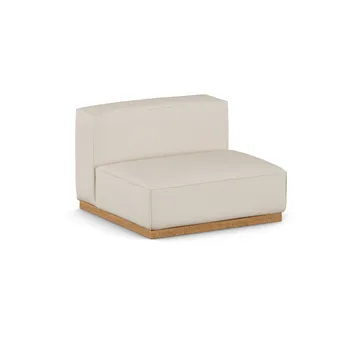 Bergsdal lænestol - Same Beige 6670-egebejset, 1,5-personers - 1898