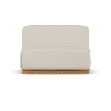 Bergsdal lænestol - Same Beige 6670-egebejset, 1,5-personers - 1898