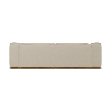 Bergsdal sofa - Bern beige 0341-Egebedset ask, 3-pers. - 1898