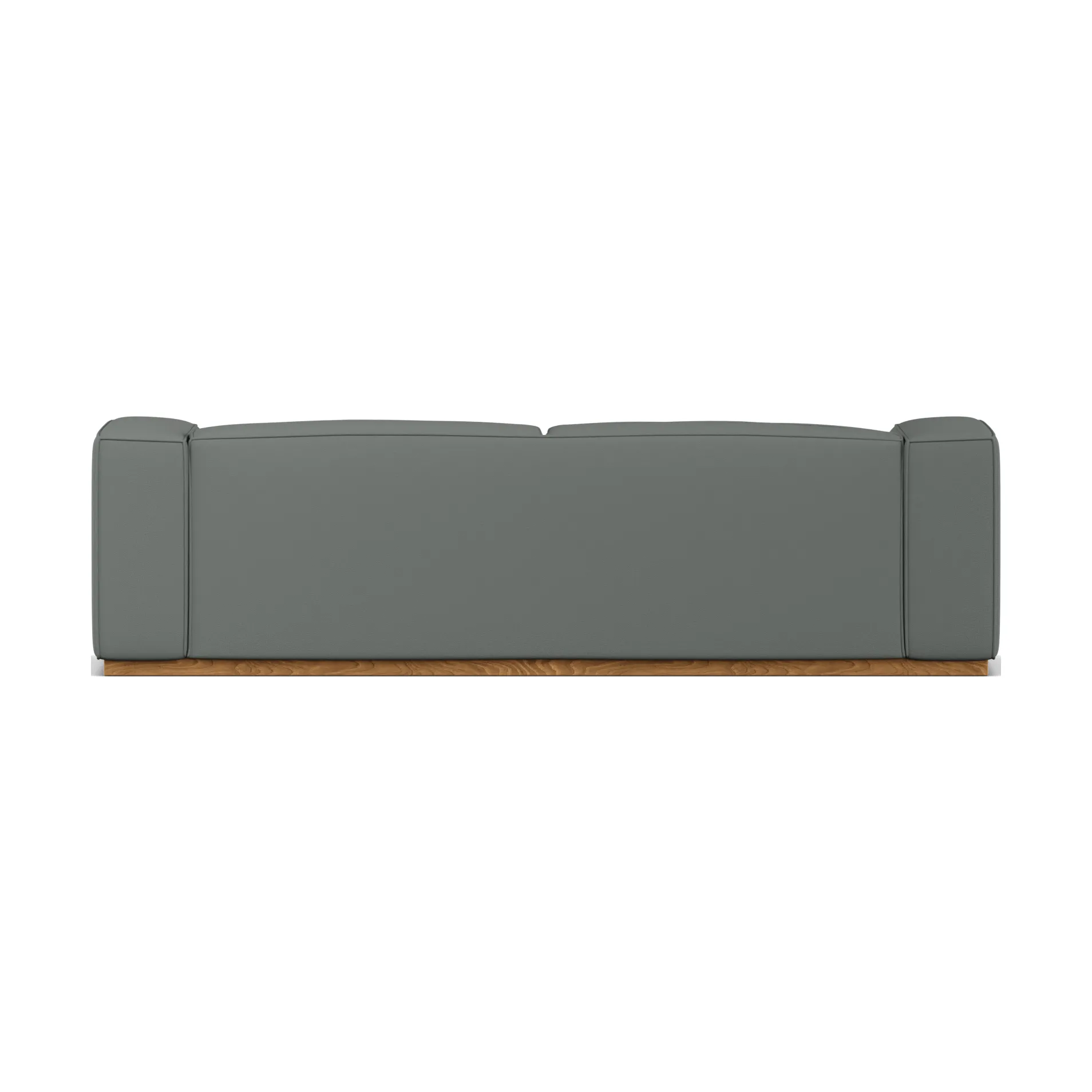 Bergsdal sofa, Caleido grey 1240-Egebedset ask, 3-pers. 1898