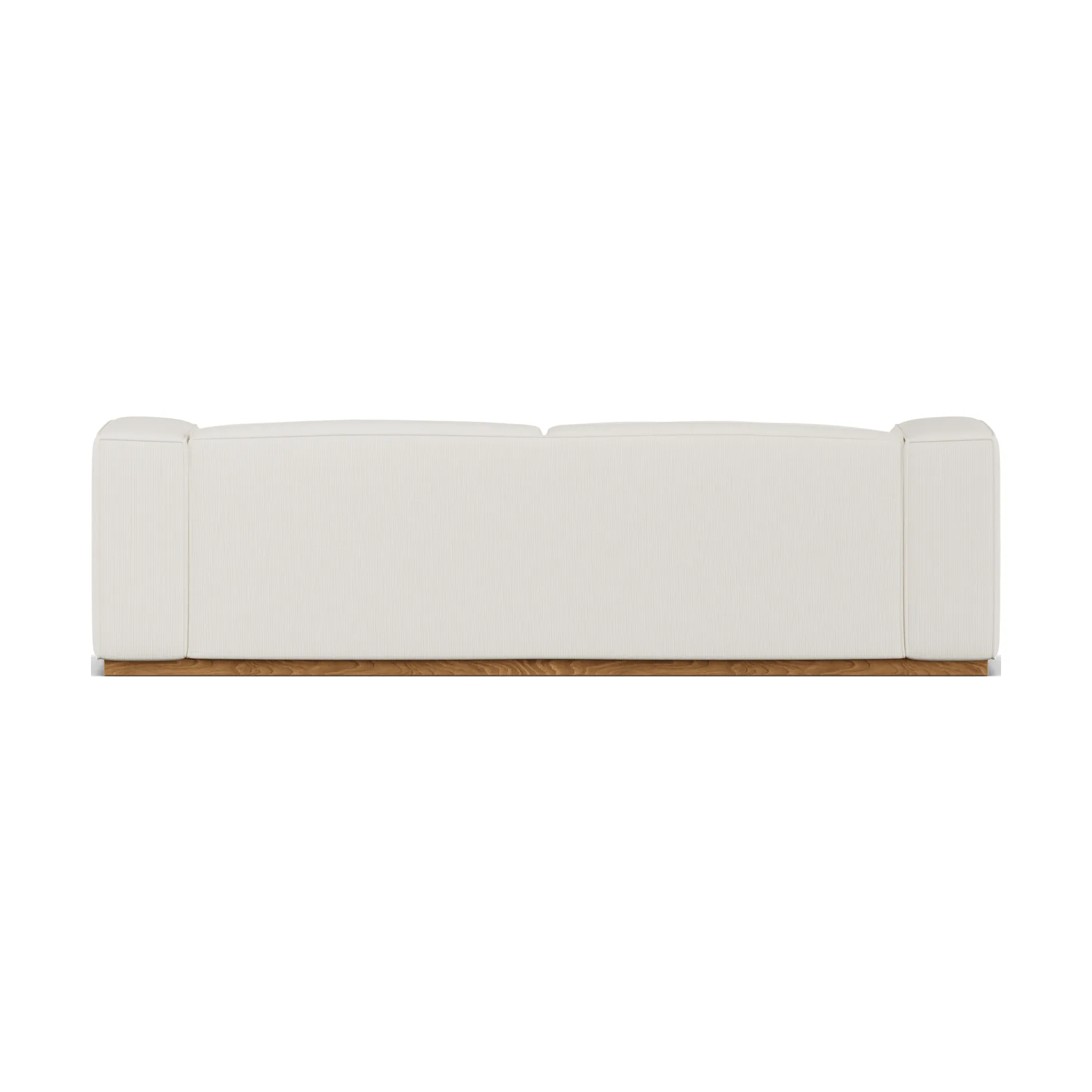 Bergsdal sofa, Jump offwhite 1954-Egebedset ask, 3-pers. 1898
