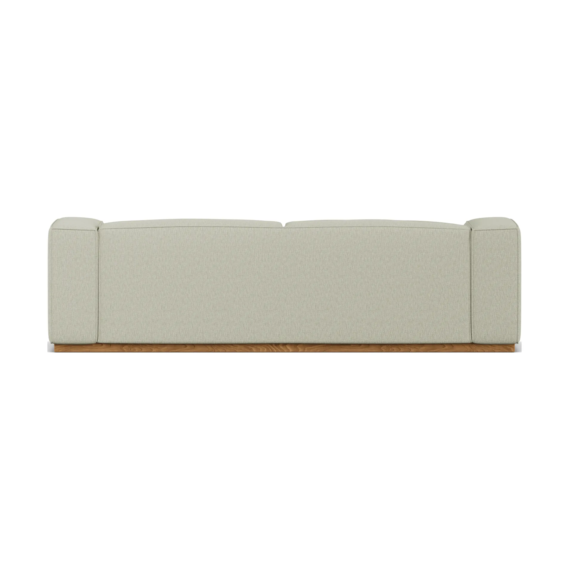 Bergsdal sofa, Luisa beige 3981-Egebedset ask, 3-pers. 1898