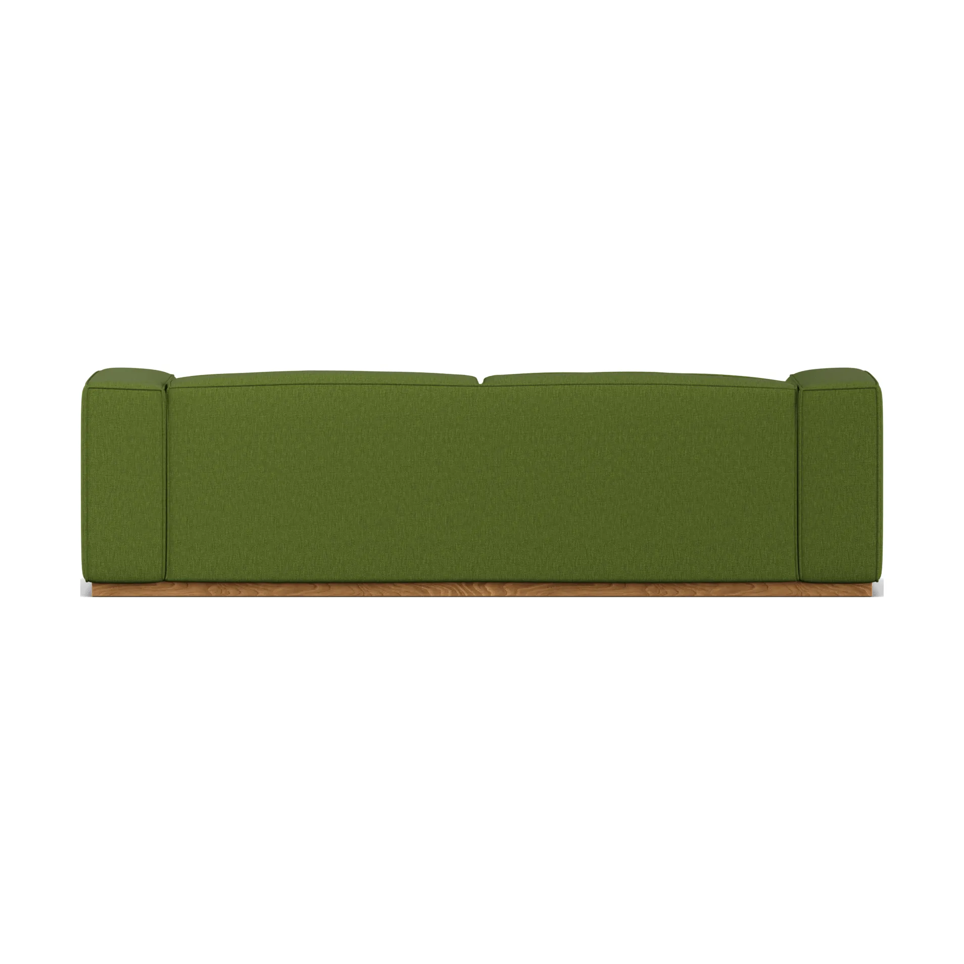Bergsdal sofa, Luisa green 3975-Egebedset ask, 3-pers. 1898