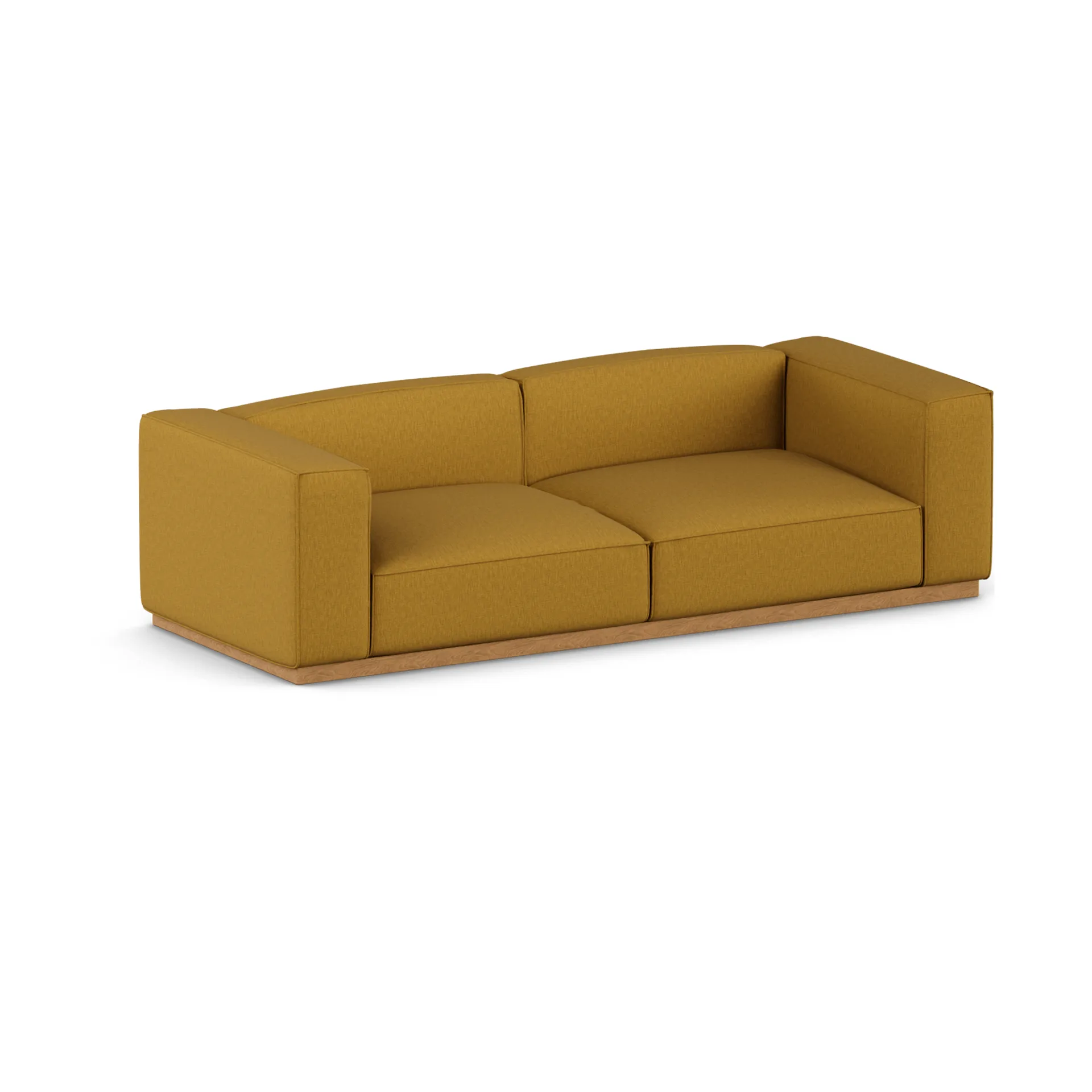 Bergsdal sofa, Luisa mustard 1898