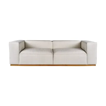 Bergsdal sofa - Oslo nature 1540-Egebedset ask, 3-pers. - 1898