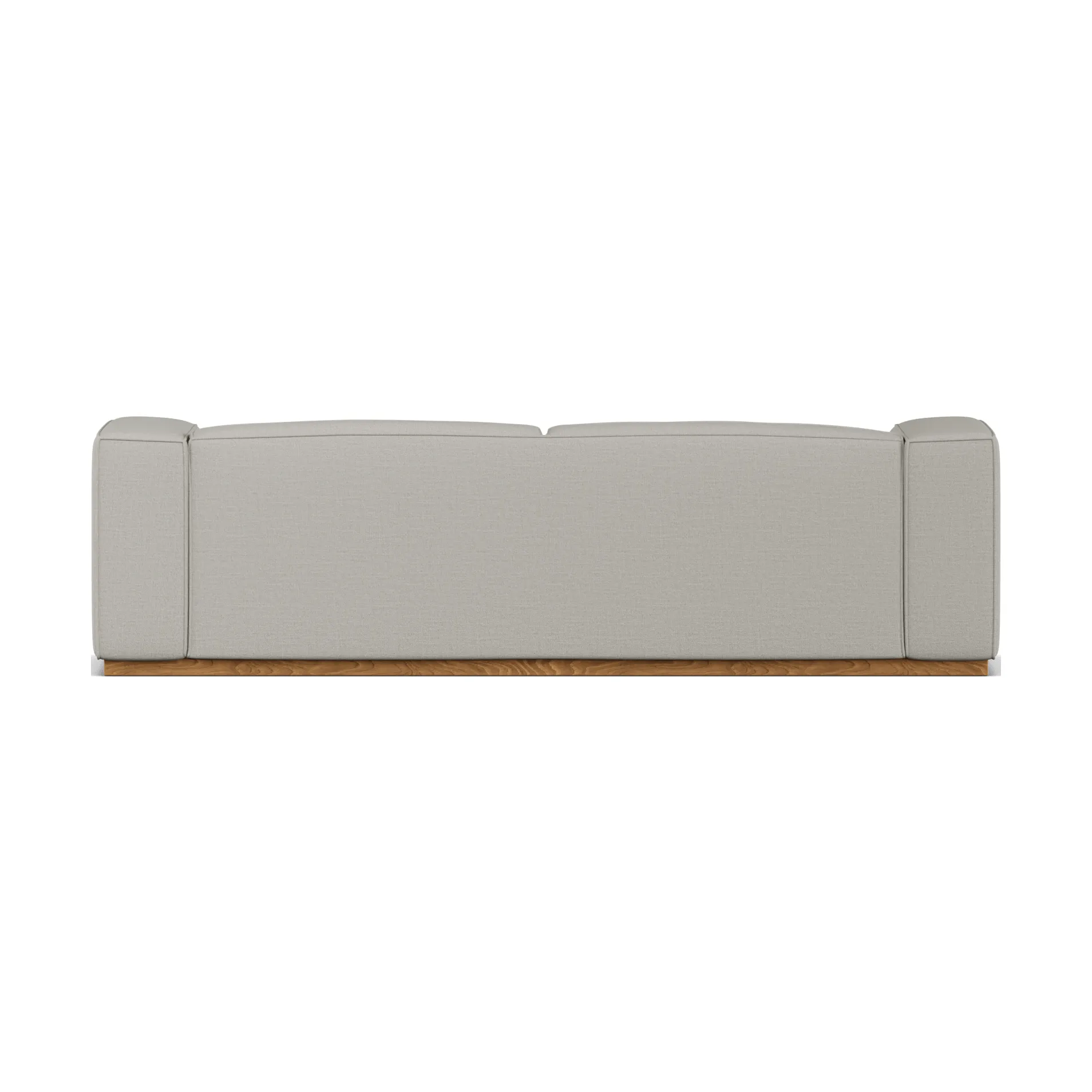Bergsdal sofa, Same Grey 6673-egebejset, 3-personers 1898