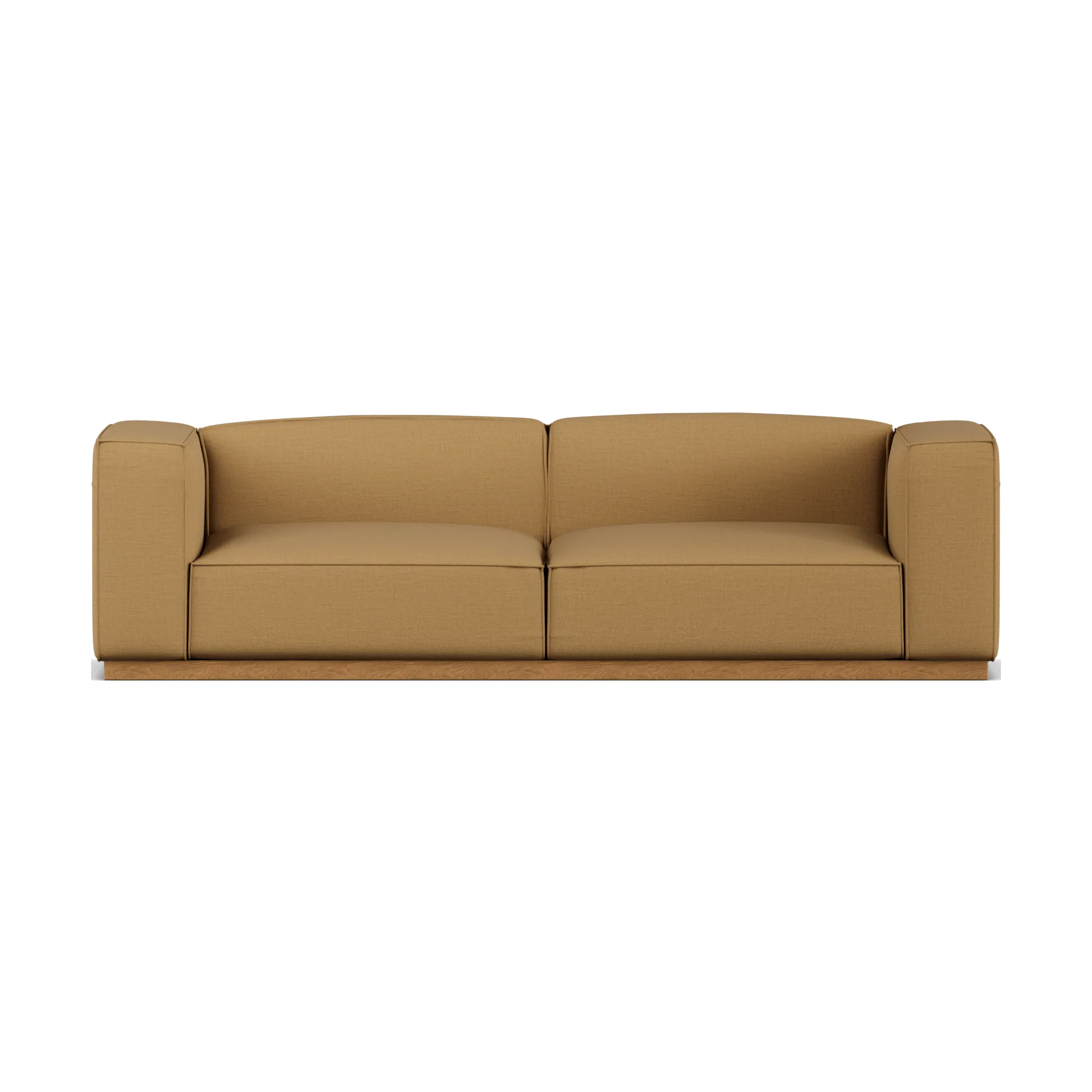 Bergsdal sofa, Same Ochre 6676-egebejset, 3-personers 1898