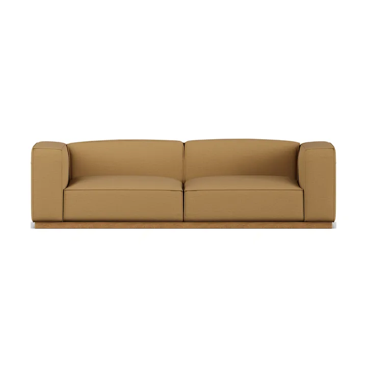 Bergsdal sofa - Same Ochre 6676-egebejset, 3-personers - 1898