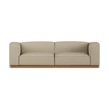 Bergsdal sofa - Same Sand 6672-egebejset, 3-personers - 1898