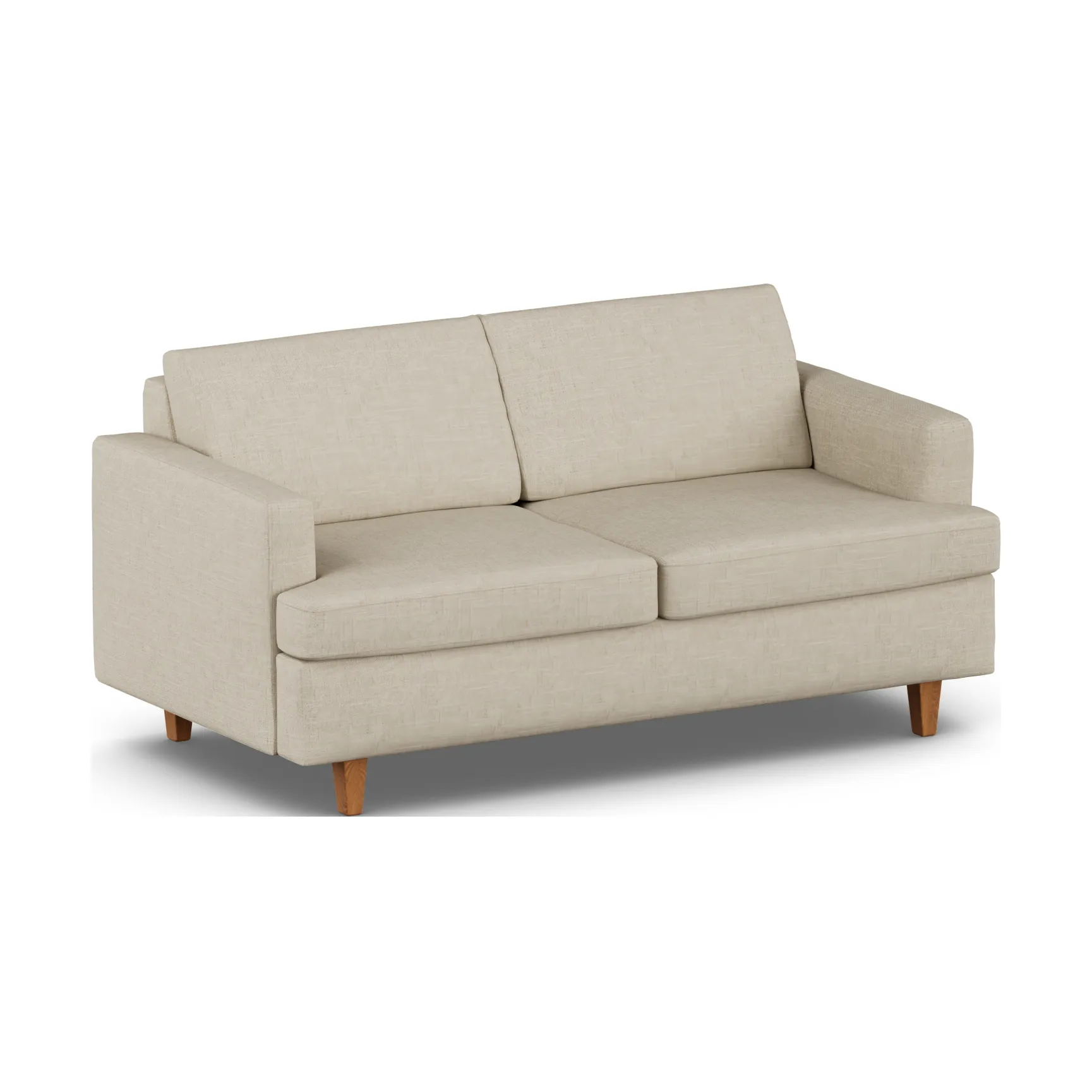 Binga 2,5-personers sovesofa, Bern Beige 0341-mørkbejdset ask 1898