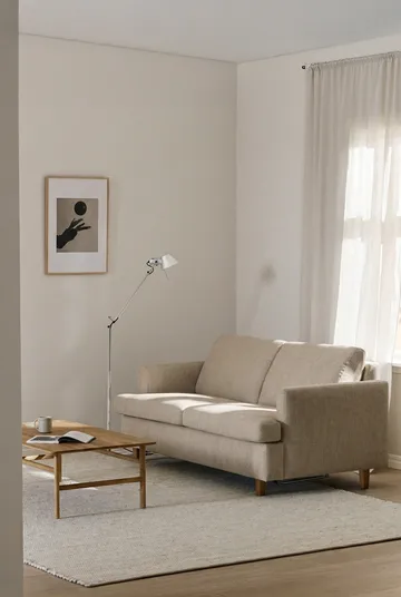 Binga 2,5-personers sovesofa - Bern Beige 0341-mørkbejdset ask - 1898
