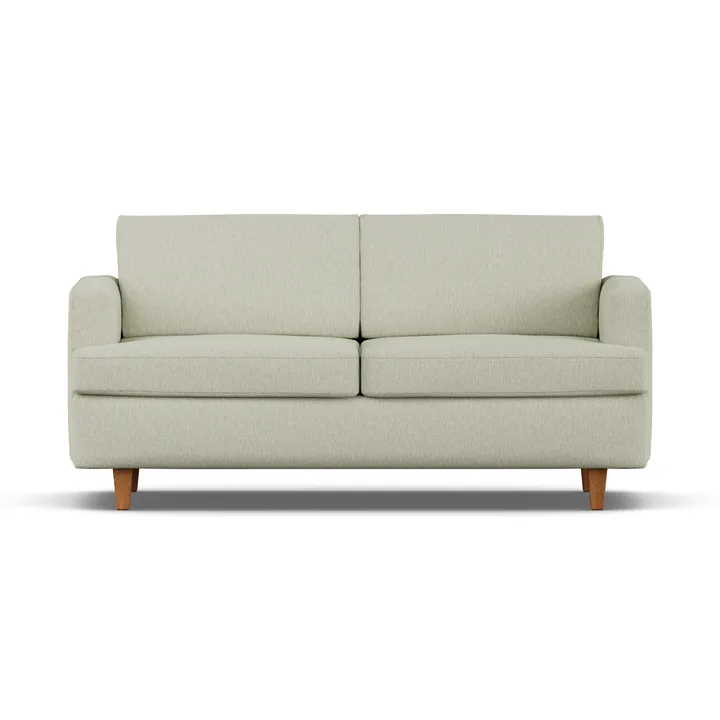 Binga 2,5-personers sovesofa - Luiza Beige 3981-mørkbejdset ask - 1898