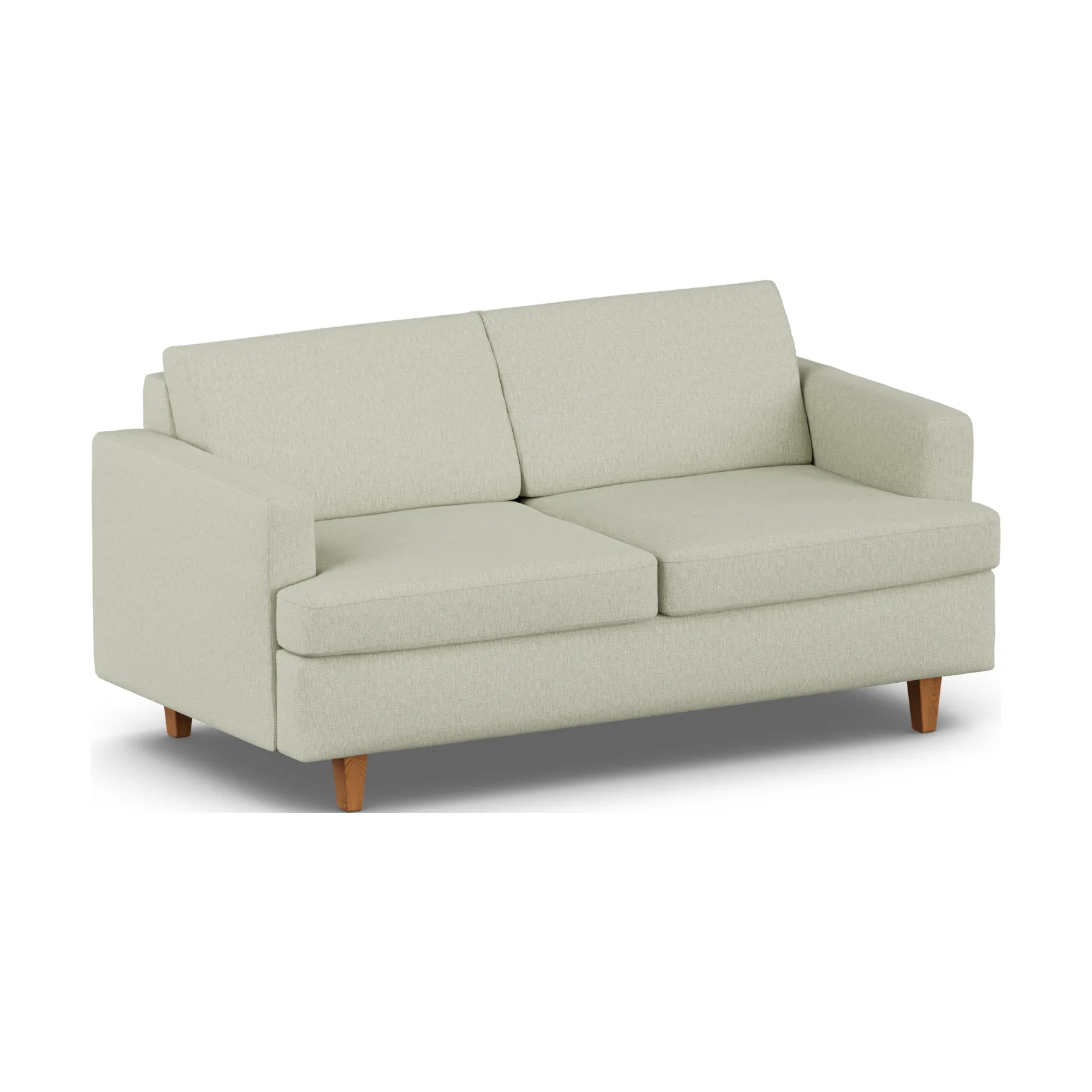 Binga 2,5-personers sovesofa, Luiza Beige 3981-mørkbejdset ask 1898