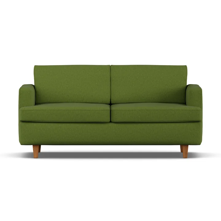 Binga 2,5-personers sovesofa - Luiza Green 3975-mørkbejdset ask - 1898