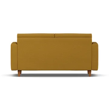 Binga 2,5-personers sovesofa - Luiza Mustard 3972-mørkbejdset ask - 1898