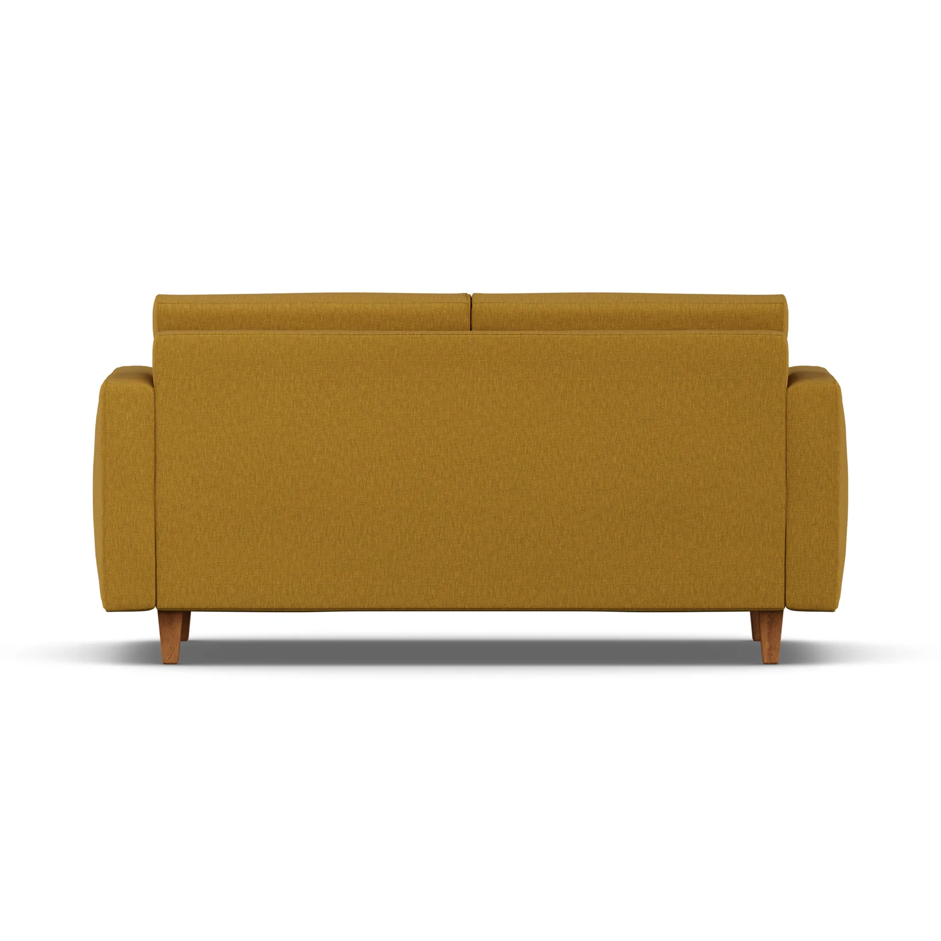 Binga 2,5-personers sovesofa, Luiza Mustard 3972-mørkbejdset ask 1898