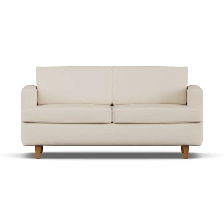 Binga 2,5-personers sovesofa - Same Beige 6670-egebedset ask - 1898