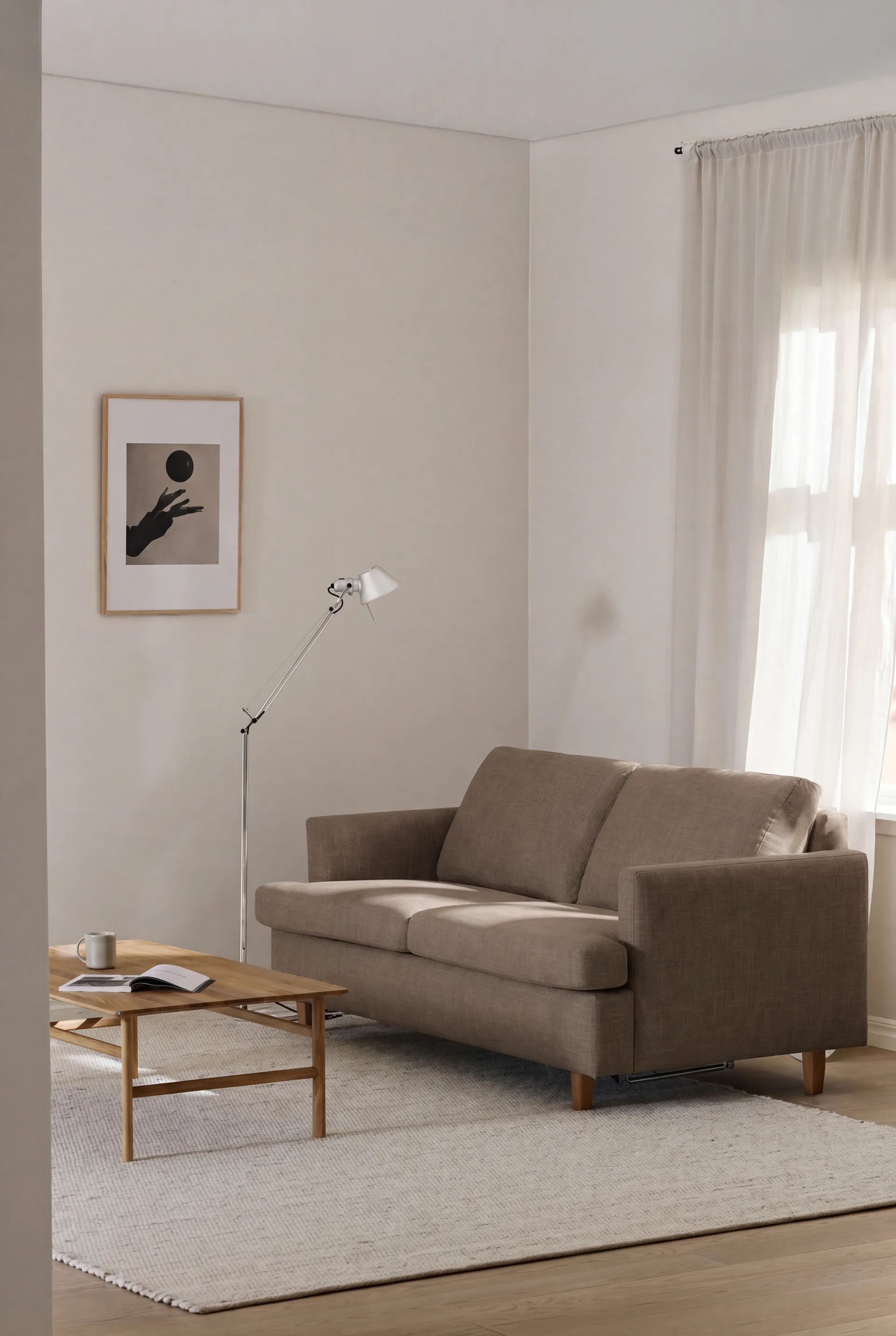 Binga 2,5-personers sovesofa, Same Mole 6674-eg 1898
