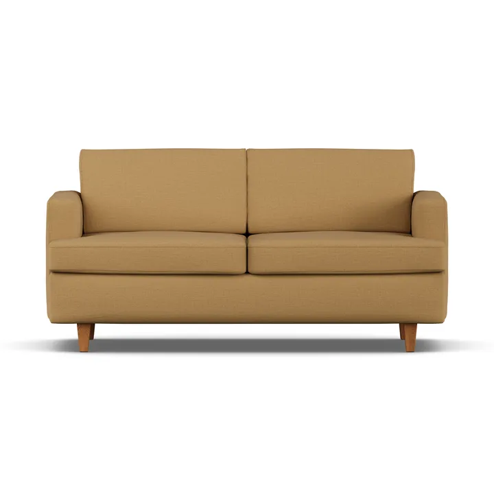 Binga 2,5-personers sovesofa - Same Ochre 6676-egebedset ask - 1898