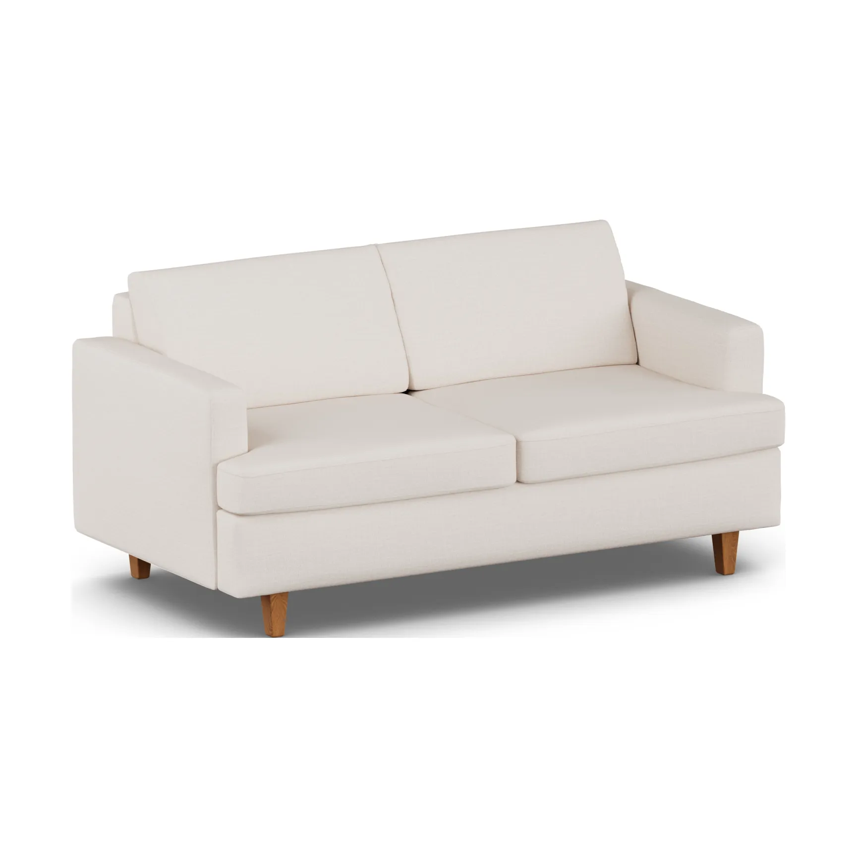 Binga 2,5-personers sovesofa, Same Off White 6671-mørkbejdset ask 1898