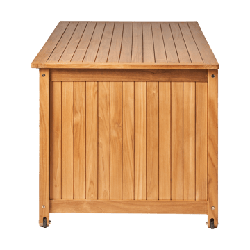 Bjärknäs hyndeboks med hjul L 180x85x75 cm - Teak - 1898