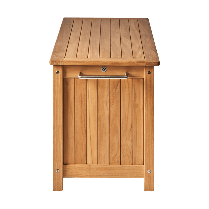 Bjärknäs hyndeboks med hjul S 130x50x60 cm, Teak 1898