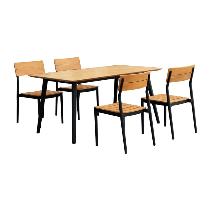Björnö spisegruppe med 4 teakstole - undefined - 1898