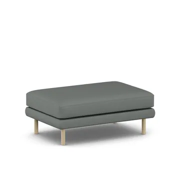 Bredhult fodskammel - Caleido Grey 1240-hvidolieret eg - 1898