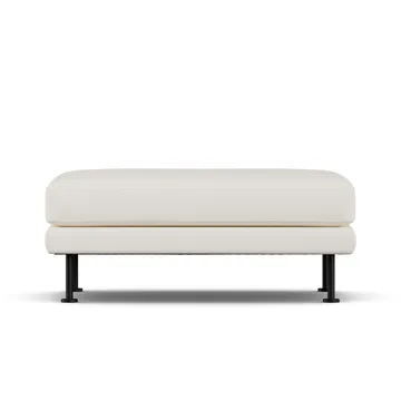 Bredhult fodskammel - Jump Off White 1954-sort stål - 1898