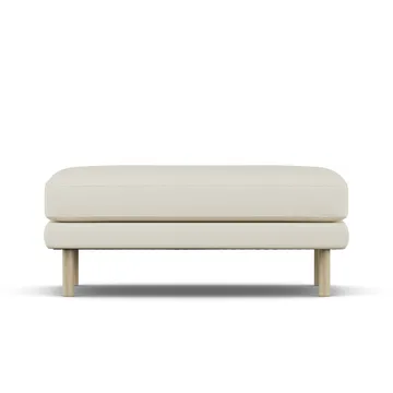 Bredhult fodskammel - Oslo Nature 1540-hvidolieret eg - 1898