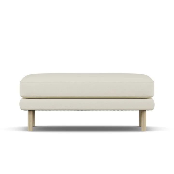 Bredhult fodskammel - Oslo Nature 1540-hvidolieret eg - 1898